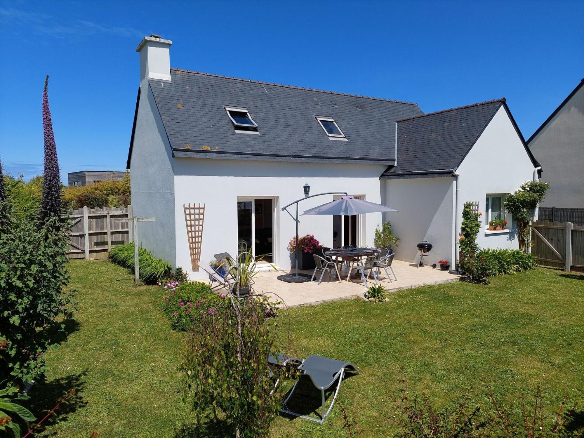 Holiday Home, Plouneour Brignogan Plages Bagian luar foto